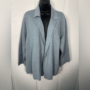 J Jill Women’s Blue/Green Cardigan Sweater No Size See Measurements EUC